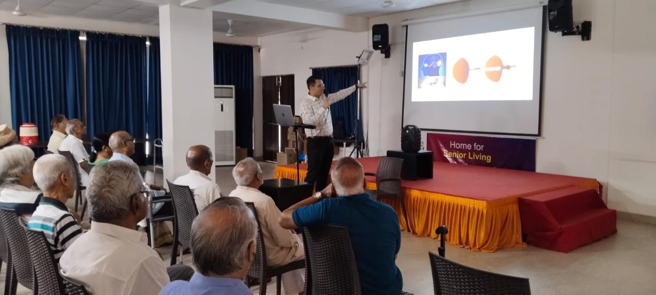 Glaucoma Awareness Talk by Dr Aditya Deo at SOHAM33
